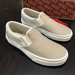 vans multi woven slip on rainy day